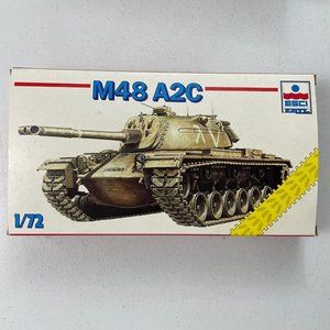 Vintage ESCI ERTL Historical Tank Mini 1/72 M48 A2C  - OPEN BOX